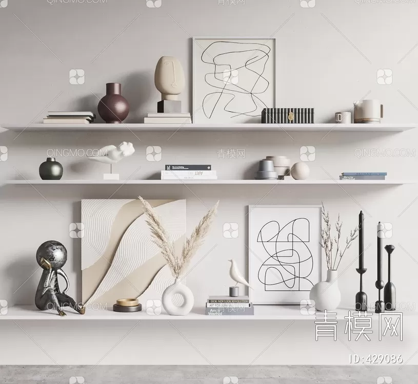 DECORATION SETS – 3D MODELS – 246 – PRO