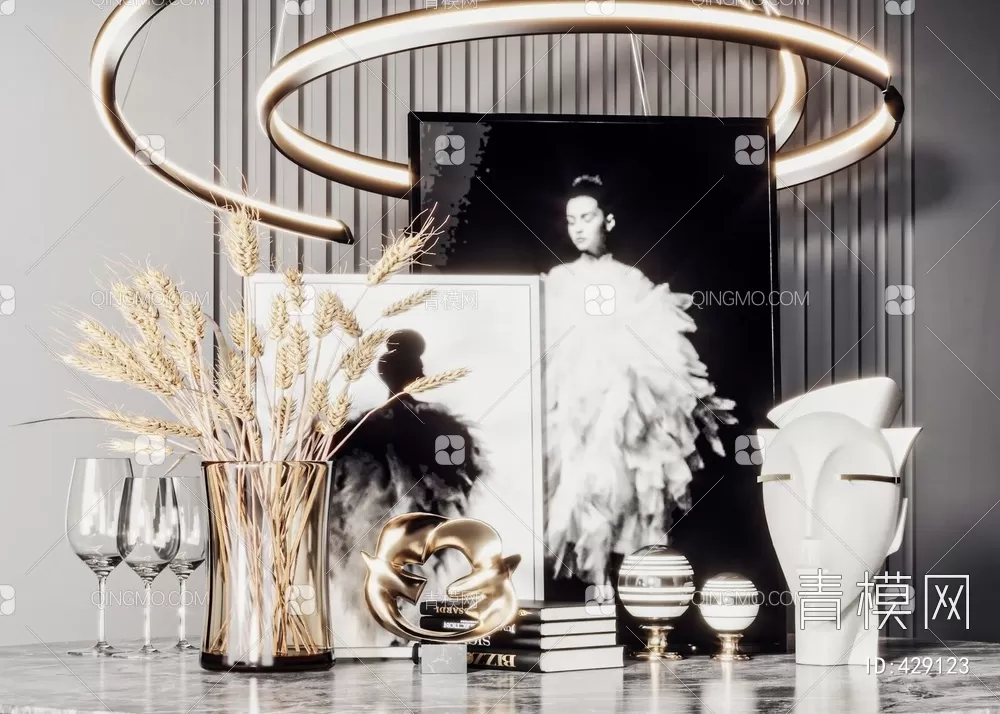 DECORATION SETS – 3D MODELS – 254 – PRO