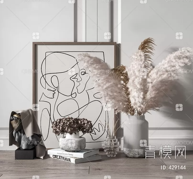 DECORATION SETS – 3D MODELS – 261 – PRO