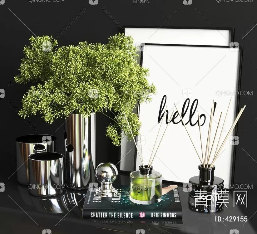 DECORATION SETS – 3D MODELS – 263 – PRO