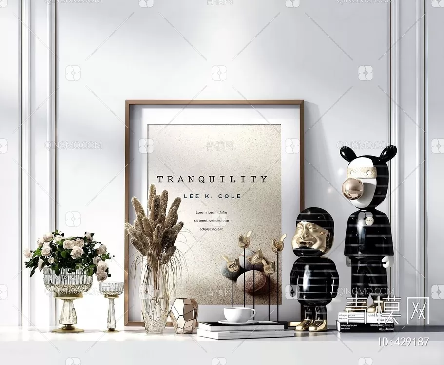 DECORATION SETS – 3D MODELS – 269 – PRO