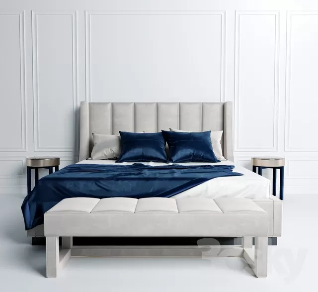 3DSKYMODEL – Bed – 2254