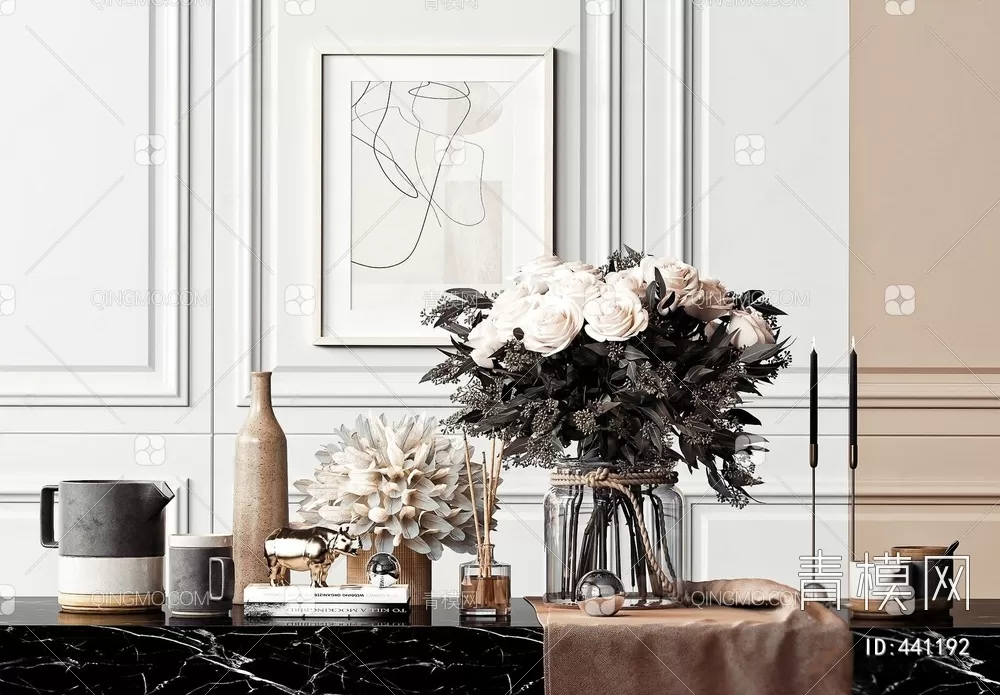 DECORATION SETS – 3D MODELS – 278 – PRO