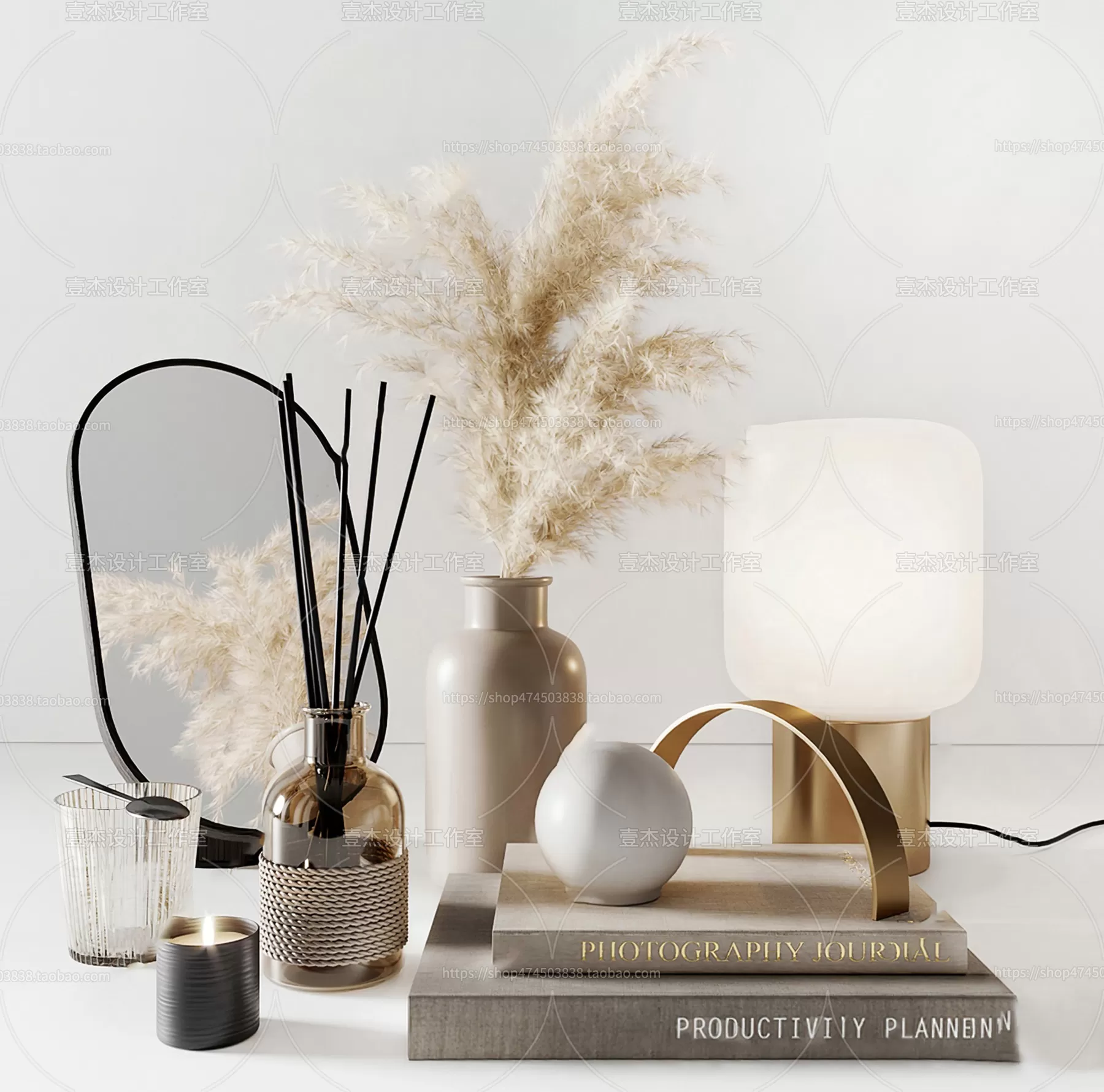 DECORATION SETS – 3D MODELS – 294 – PRO