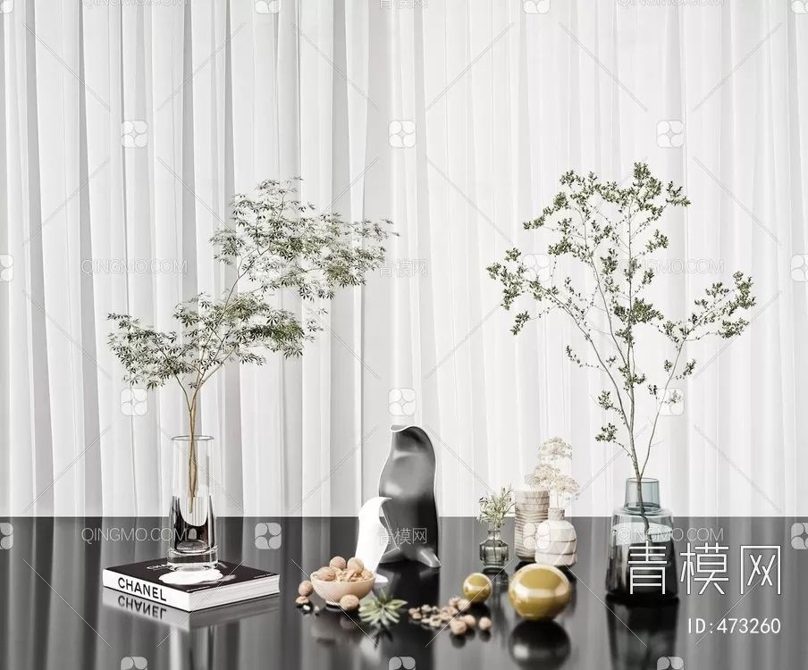 DECORATION SETS – 3D MODELS – 296 – PRO