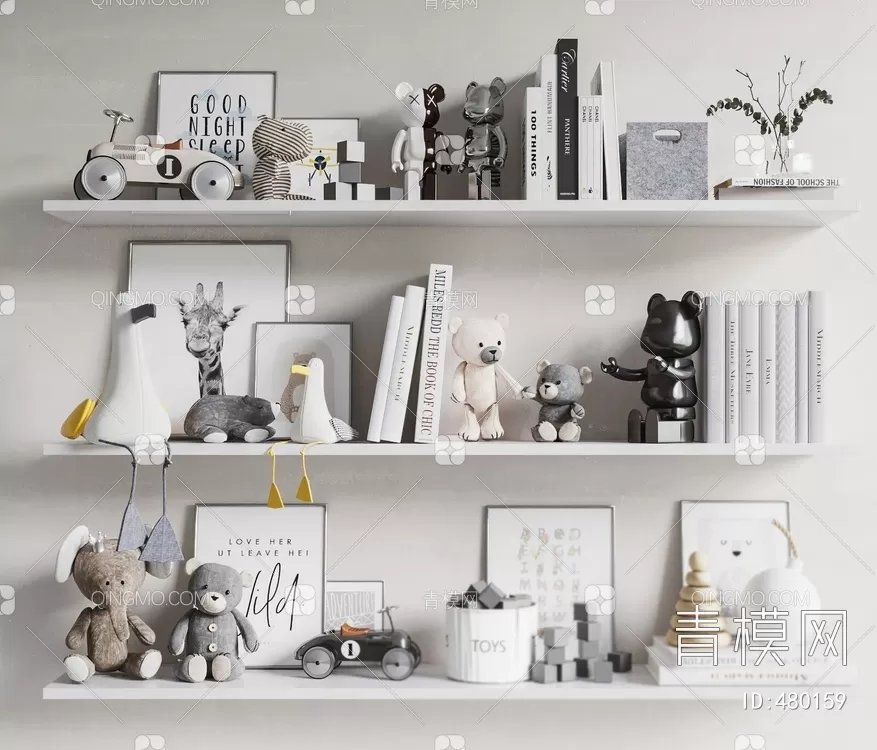 DECORATION SETS – 3D MODELS – 305 – PRO