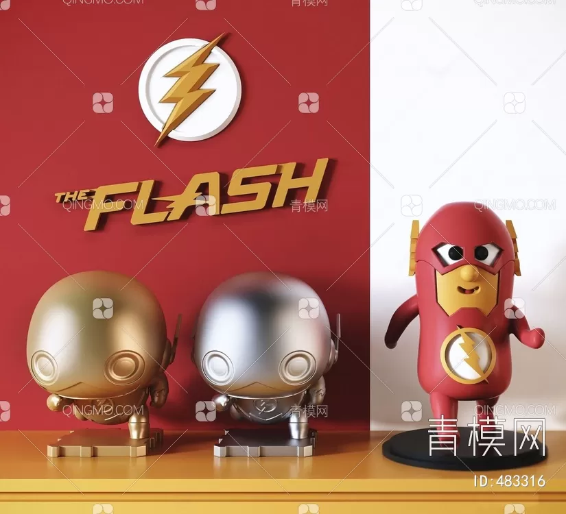 DECORATION SETS – 3D MODELS – 314 – PRO