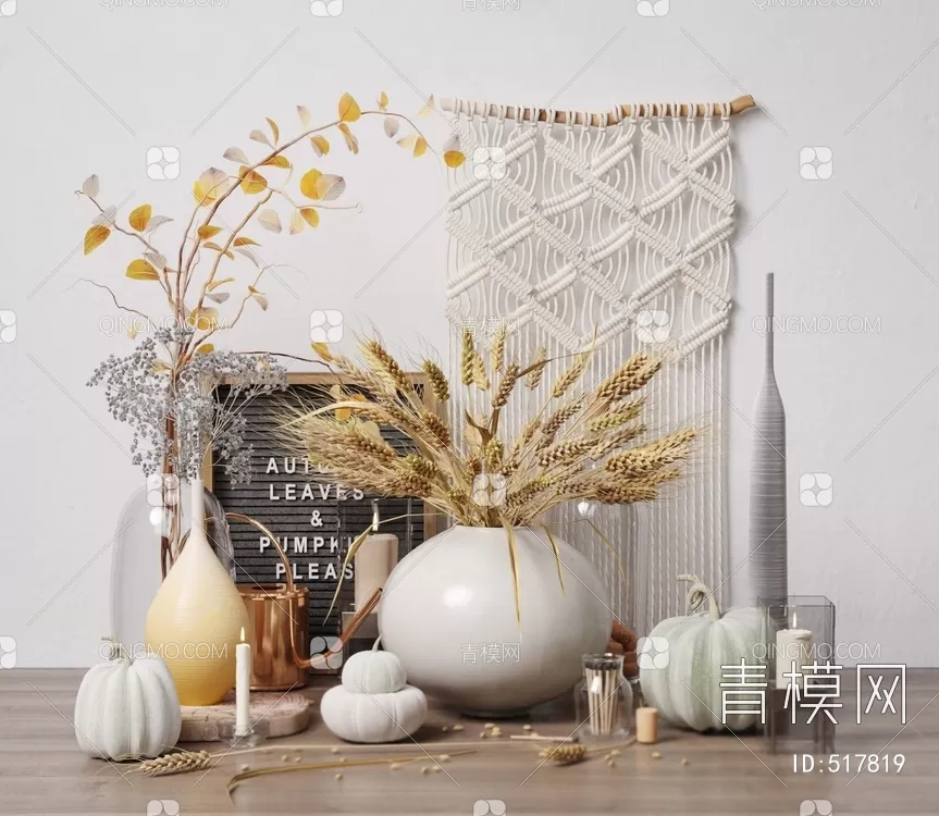 DECORATION SETS – 3D MODELS – 328 – PRO