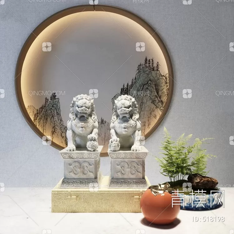 DECORATION SETS – 3D MODELS – 336 – PRO