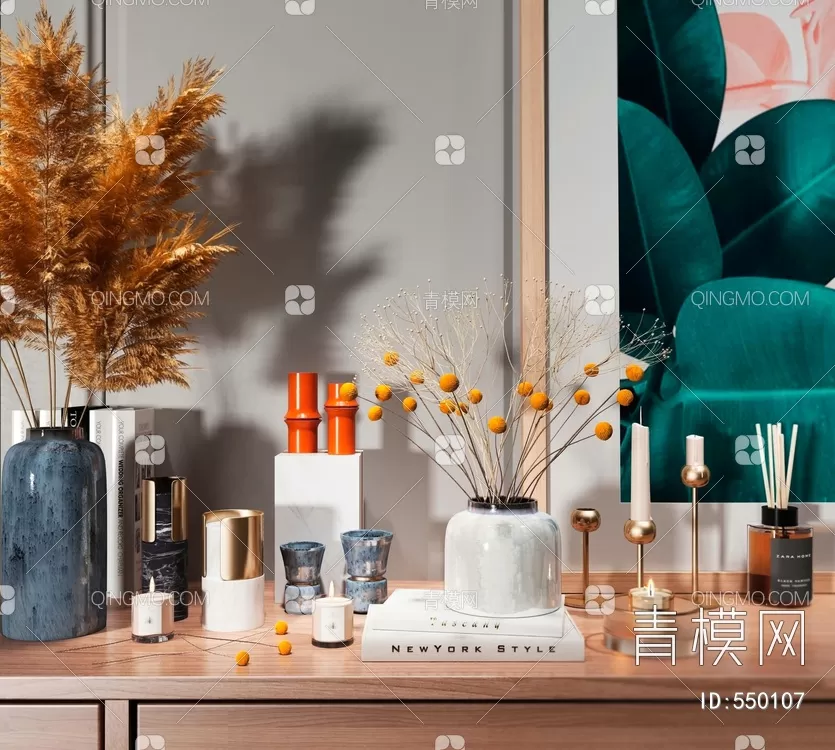 DECORATION SETS – 3D MODELS – 360 – PRO