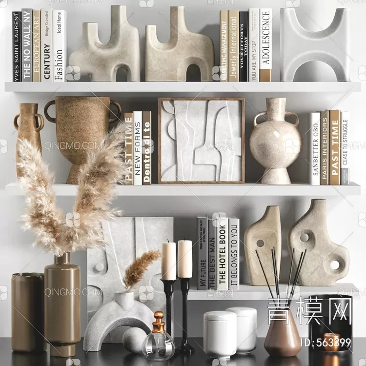 DECORATION SETS – 3D MODELS – 362 – PRO