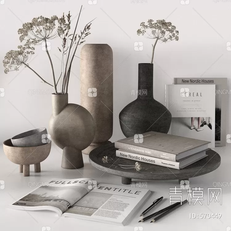 DECORATION SETS – 3D MODELS – 368 – PRO