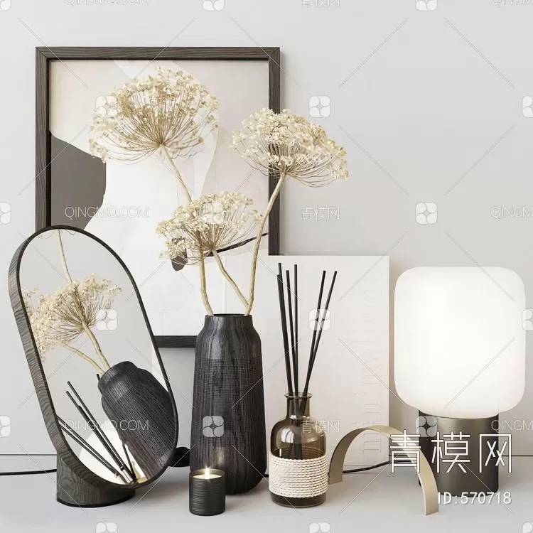 DECORATION SETS – 3D MODELS – 369 – PRO