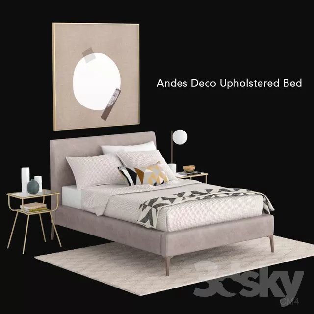 3DSKYMODEL – Bed – 2263