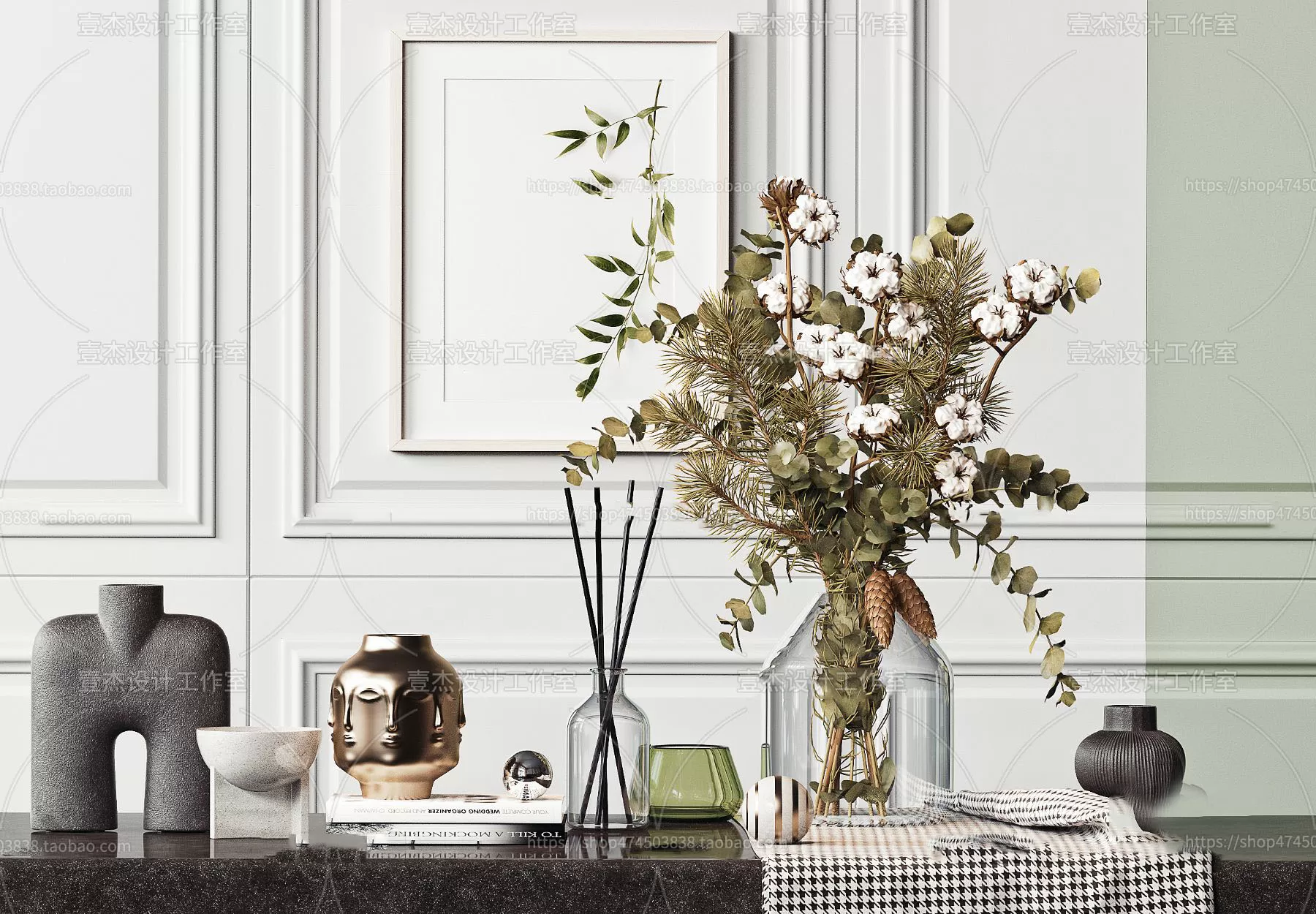 DECORATION SETS – 3D MODELS – 395 – PRO