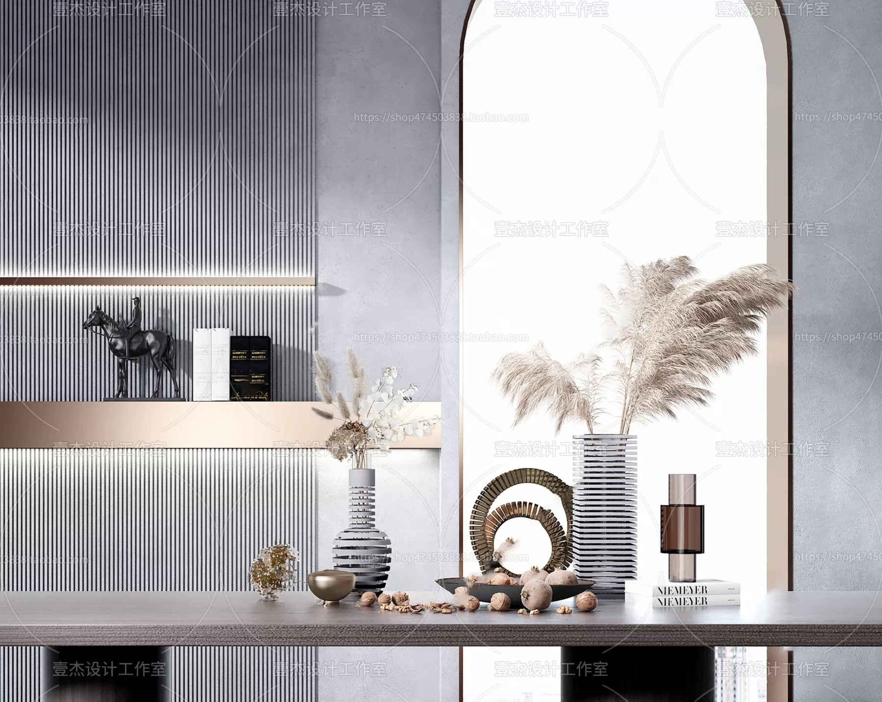 DECORATION SETS – 3D MODELS – 396 – PRO