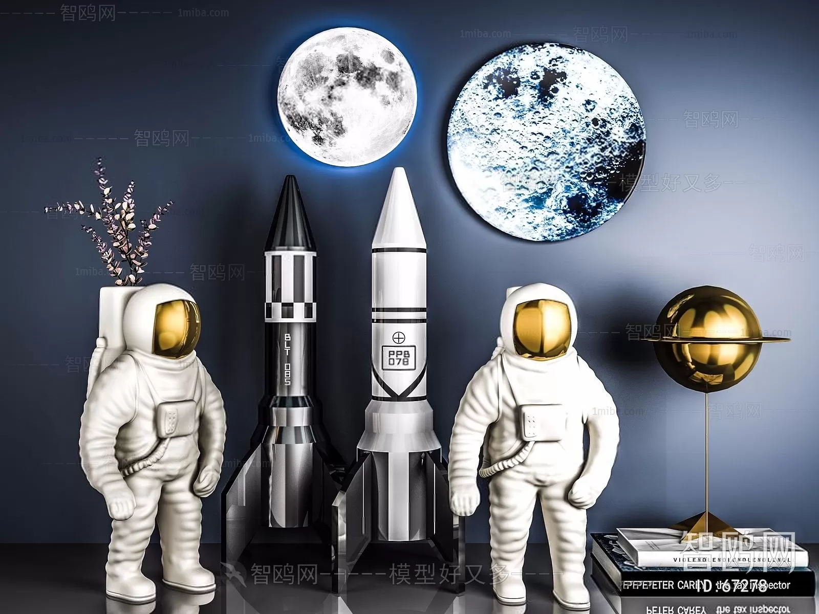 DECORATION SETS – 3D MODELS – 397 – PRO