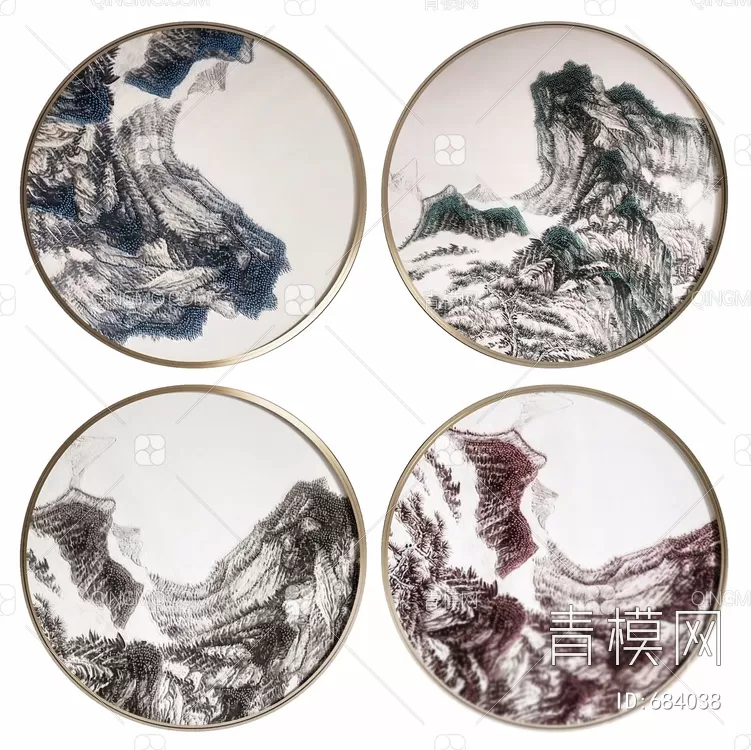 DECORATION SETS – 3D MODELS – 405 – PRO