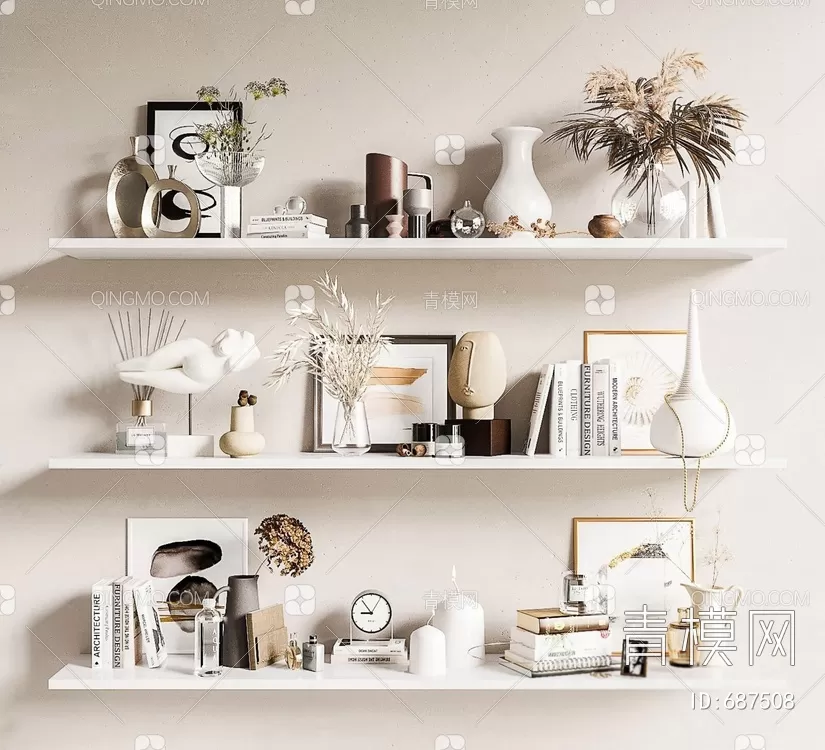 DECORATION SETS – 3D MODELS – 414 – PRO