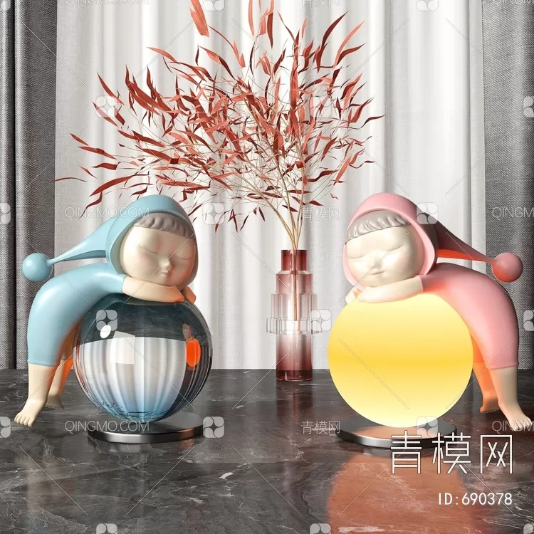 DECORATION SETS – 3D MODELS – 424 – PRO