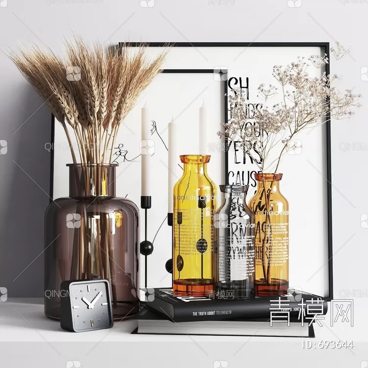 DECORATION SETS – 3D MODELS – 436 – PRO