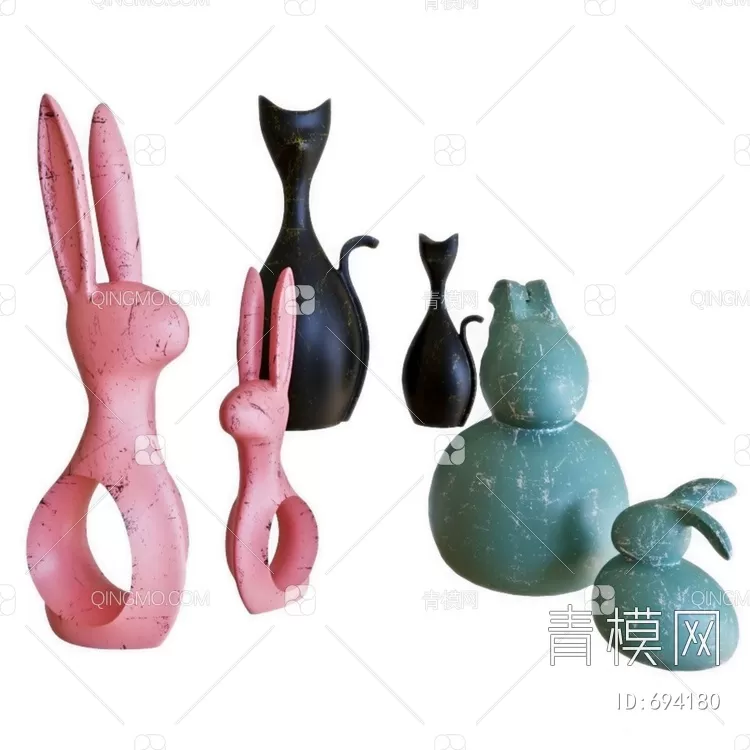 DECORATION SETS – 3D MODELS – 439 – PRO