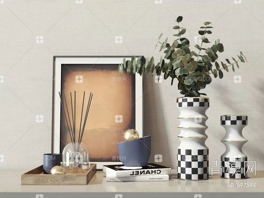 DECORATION SETS – 3D MODELS – 449 – PRO