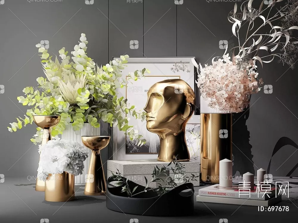 DECORATION SETS – 3D MODELS – 450 – PRO