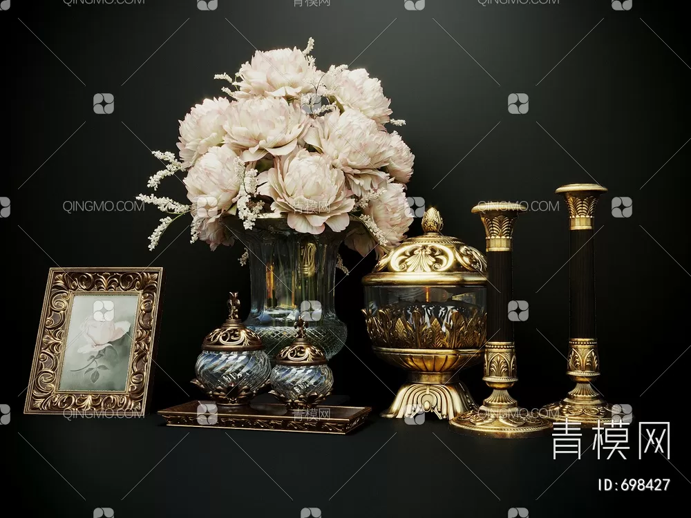 DECORATION SETS – 3D MODELS – 459 – PRO