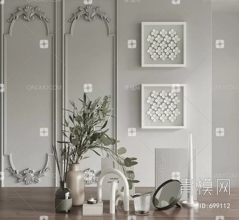 DECORATION SETS – 3D MODELS – 465 – PRO