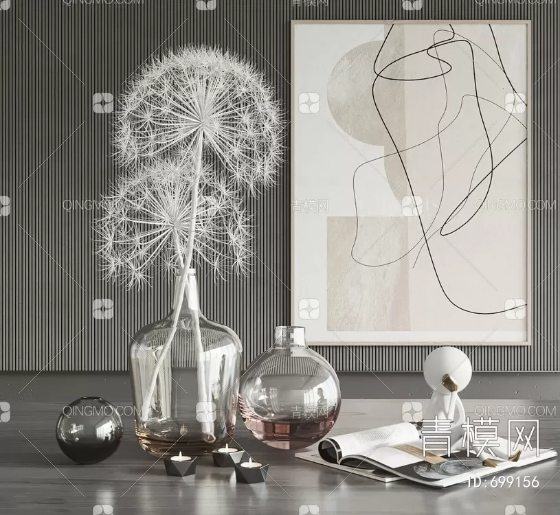 DECORATION SETS – 3D MODELS – 467 – PRO