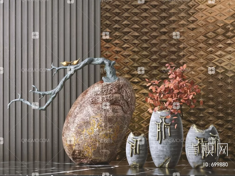 DECORATION SETS – 3D MODELS – 473 – PRO