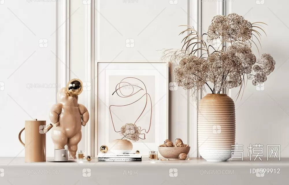 DECORATION SETS – 3D MODELS – 474 – PRO