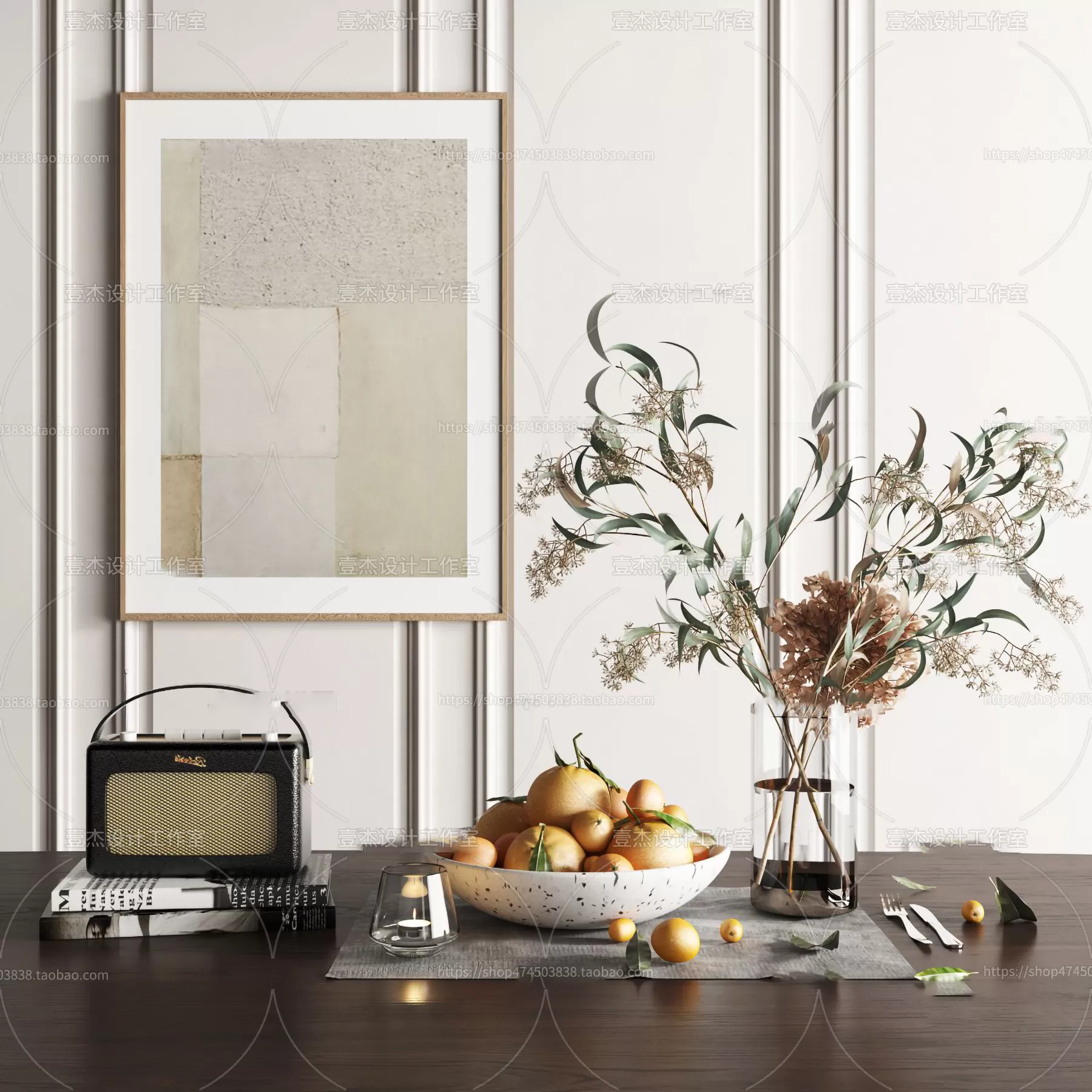 DECORATION SETS – 3D MODELS – 475 – PRO