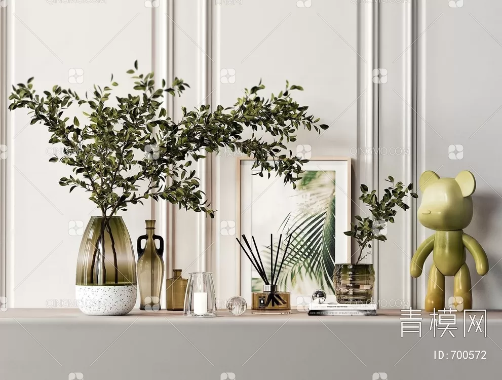 DECORATION SETS – 3D MODELS – 489 – PRO