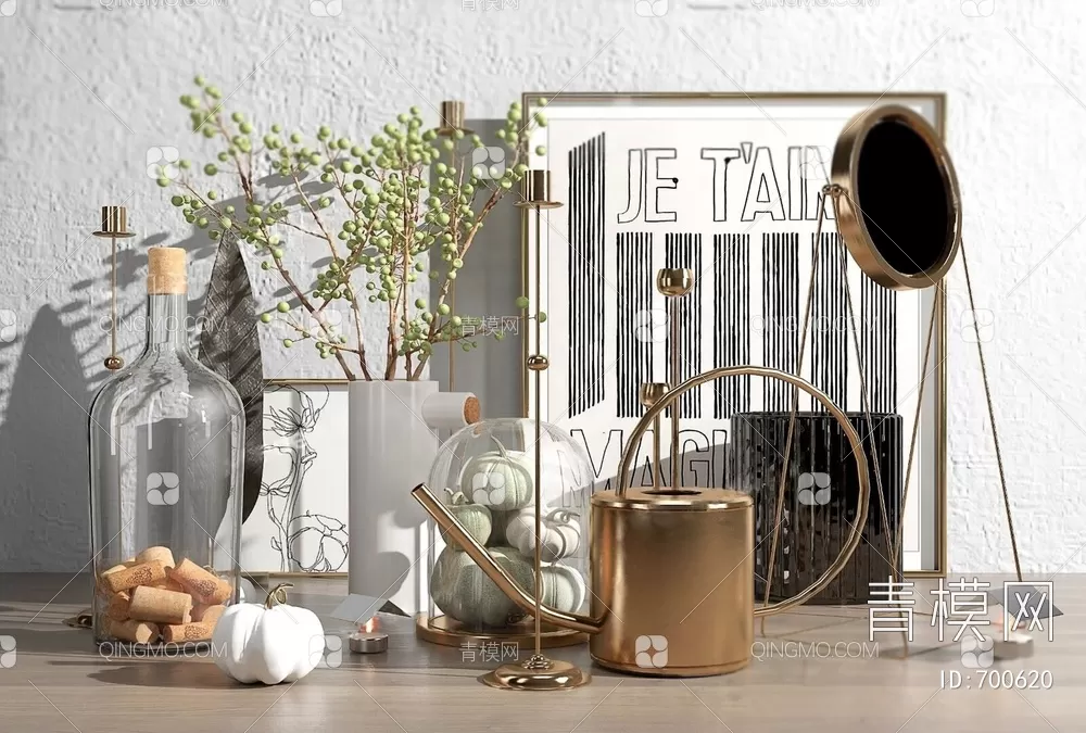 DECORATION SETS – 3D MODELS – 490 – PRO