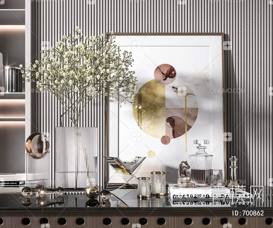 DECORATION SETS – 3D MODELS – 493 – PRO