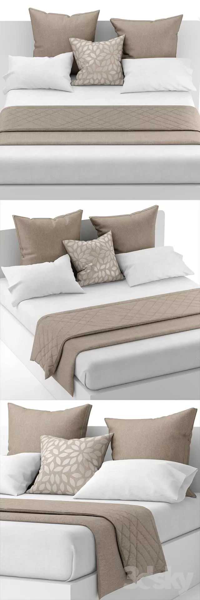 3DSKYMODEL – Bed – 2274