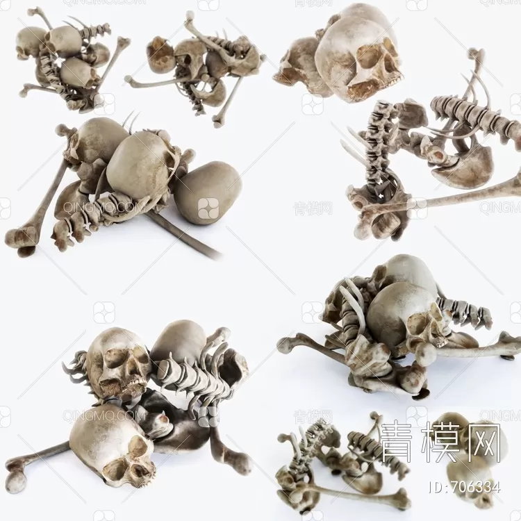 DECORATION SETS – 3D MODELS – 518 – PRO