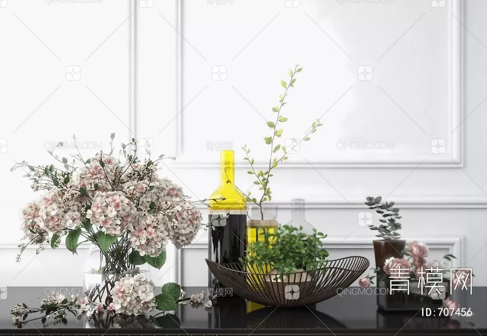 DECORATION SETS – 3D MODELS – 524 – PRO