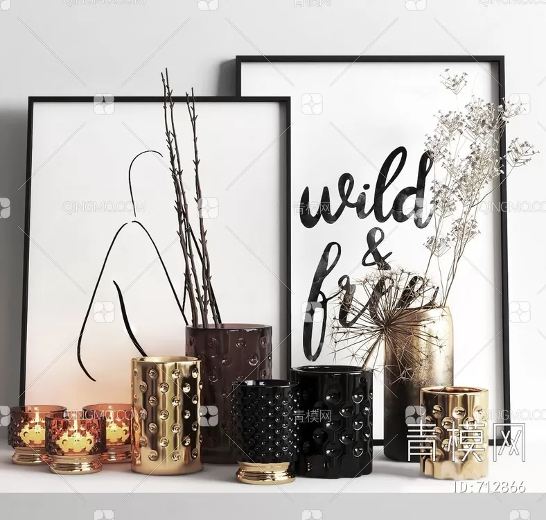 DECORATION SETS – 3D MODELS – 530 – PRO