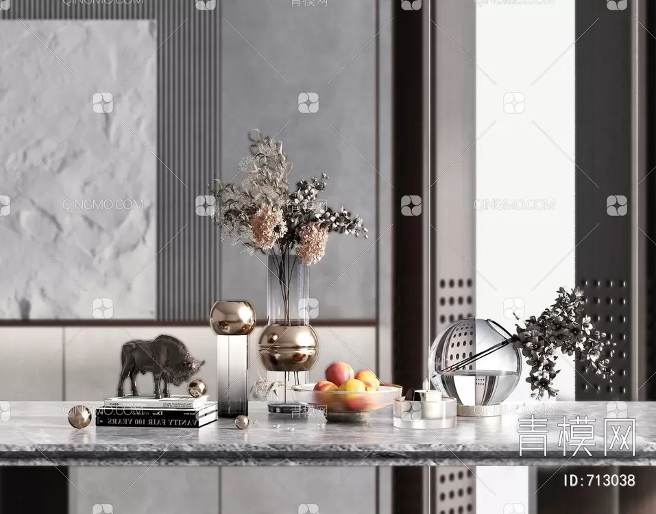 DECORATION SETS – 3D MODELS – 532 – PRO