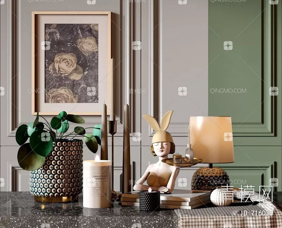 DECORATION SETS – 3D MODELS – 535 – PRO