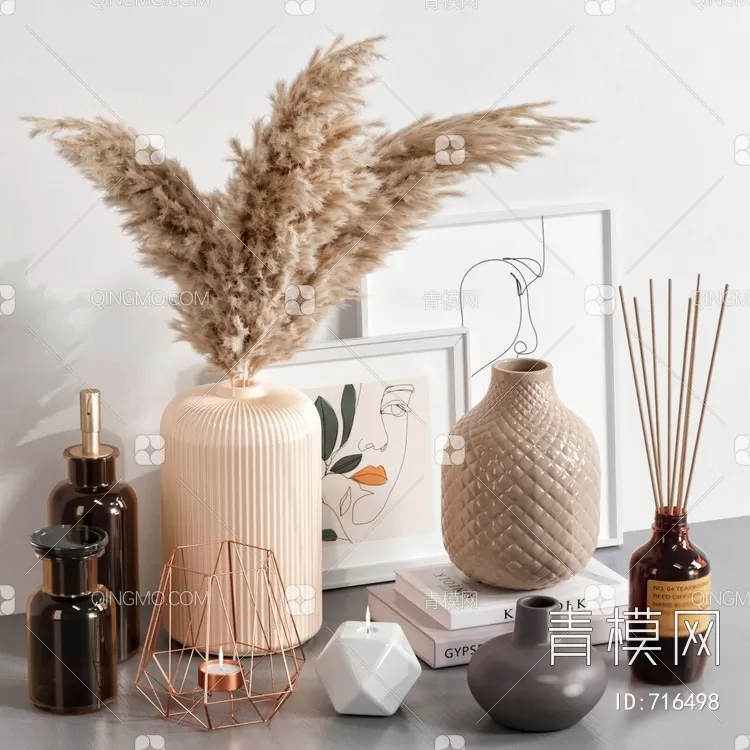 DECORATION SETS – 3D MODELS – 538 – PRO