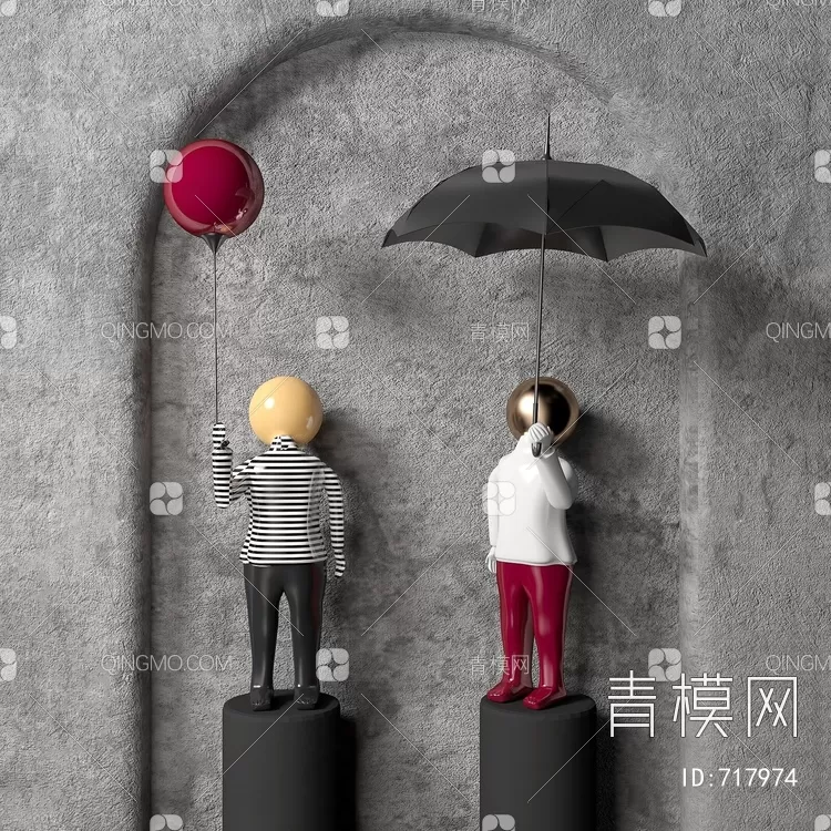 DECORATION SETS – 3D MODELS – 539 – PRO