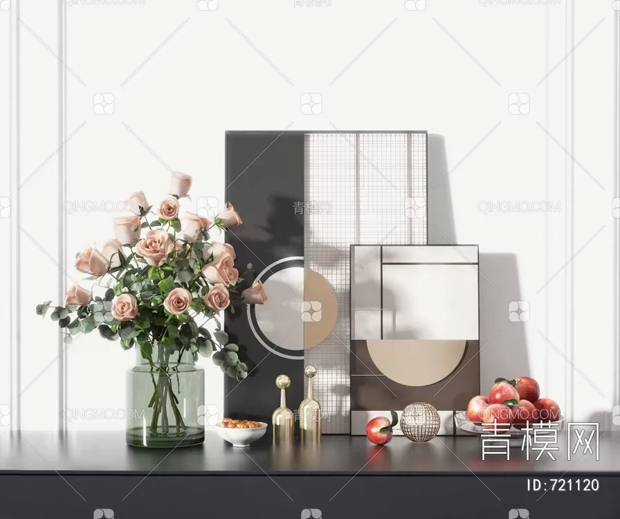 DECORATION SETS – 3D MODELS – 548 – PRO