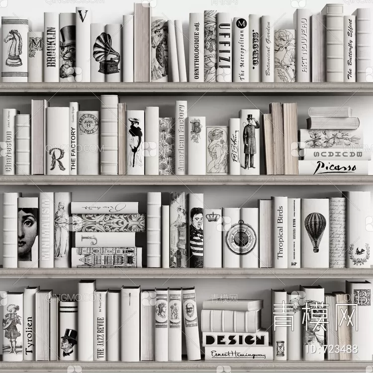 DECORATION SETS – 3D MODELS – 553 – PRO