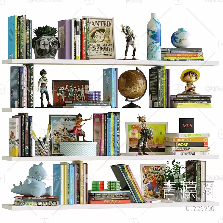 DECORATION SETS – 3D MODELS – 557 – PRO