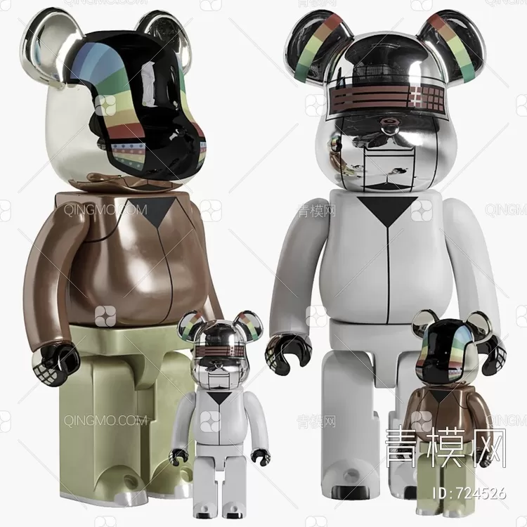 DECORATION SETS – 3D MODELS – 558 – PRO