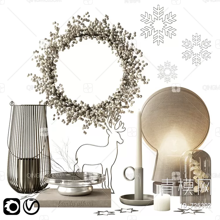 DECORATION SETS – 3D MODELS – 560 – PRO